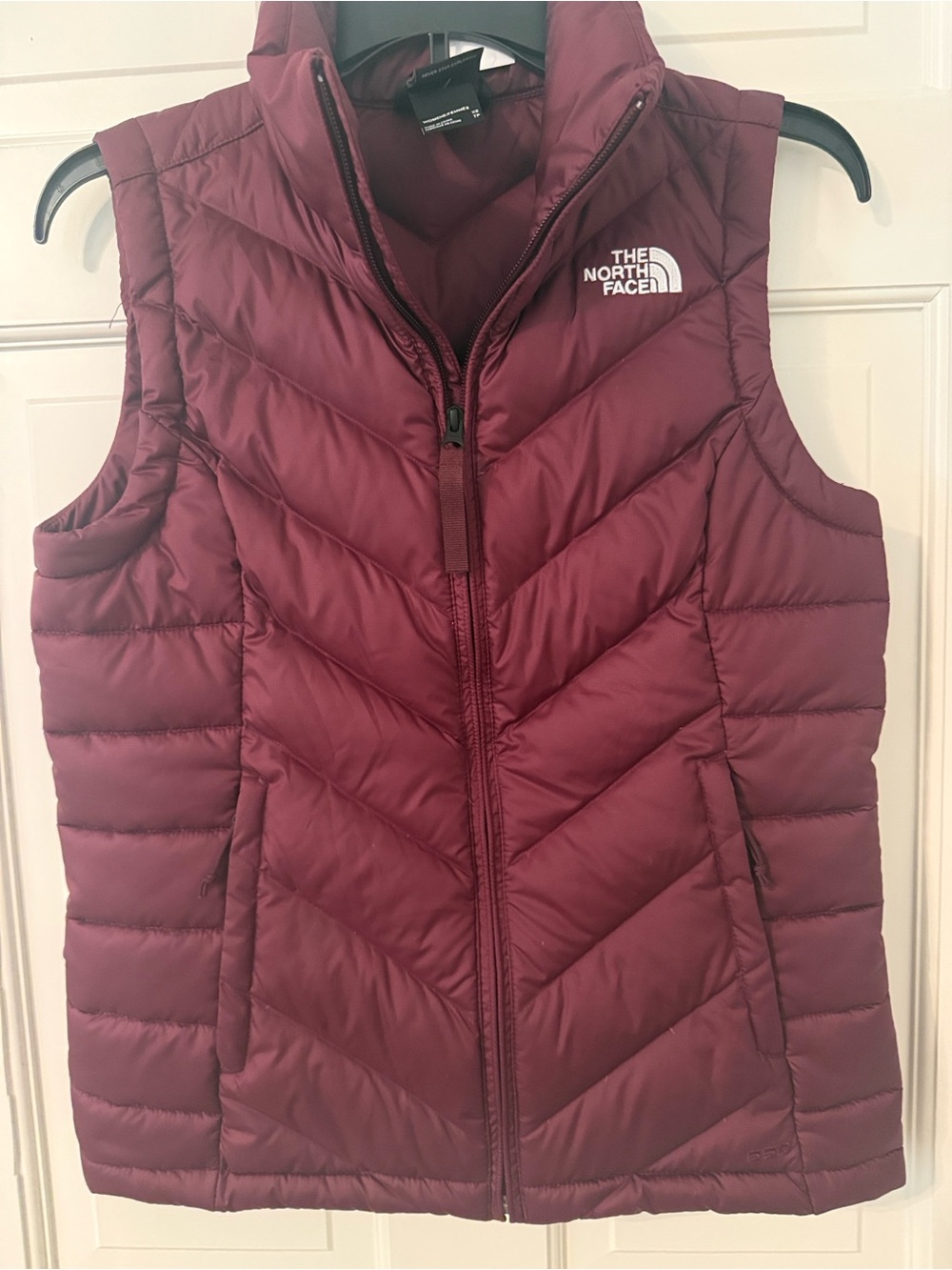 The North Face Women's Maroon Quilted Insulated Vest